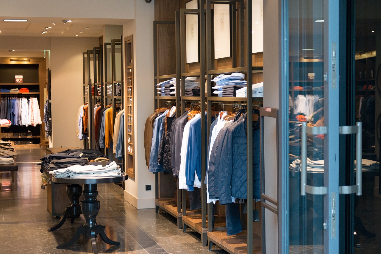 store, clothes, shopping mall, Shopping Centers